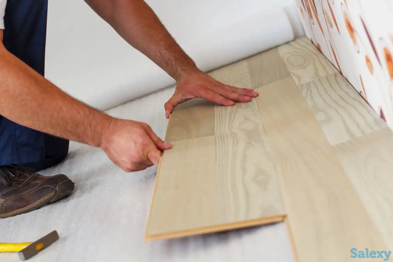 укладка ламината, фотография 1