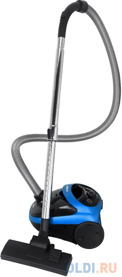 Пылесос hyundai hyv-b1550 сухая уборка синий, фотография 1