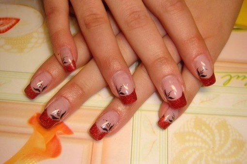 наращивание ногтей, фотография 2