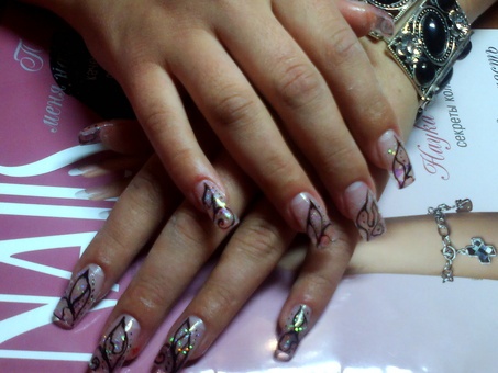 Нарашивание ногтей., фотография 1