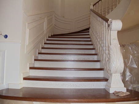 Элементы лестниц и декор элементы из массива, фотография 5