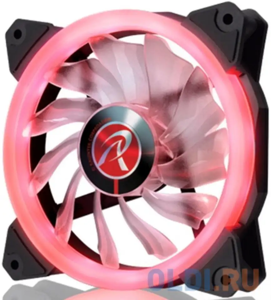 Iris 12 red 0r400040(singel led fan, 1pcs/pack), 12025 led pwm fan,, фотография 1