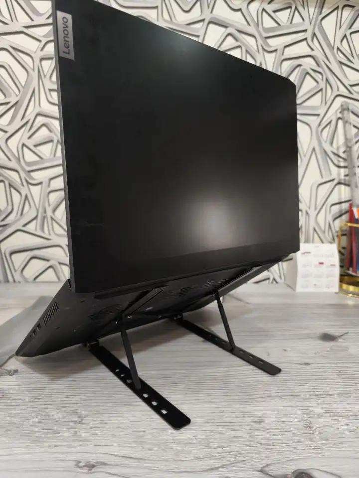 Подставка для ноутбука металлическая, складная, фотография 7