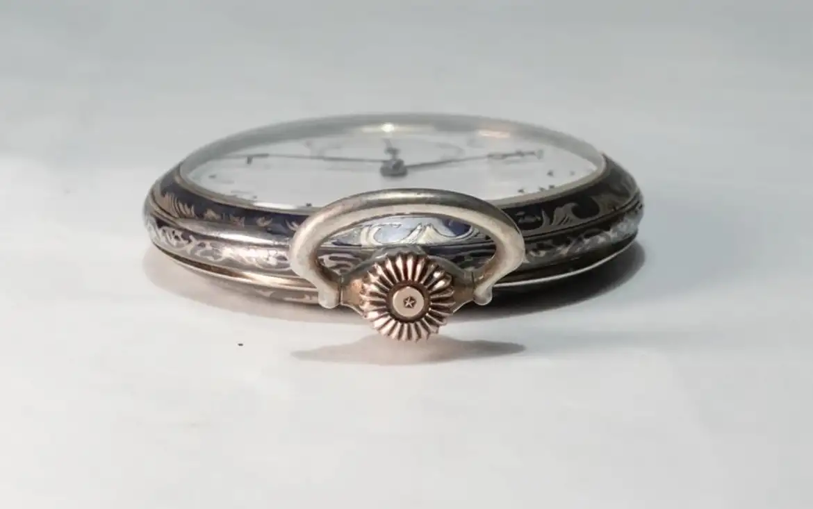 Антикварные карманные часы  Zenith Gran Prix Paris 1900, фотография 2