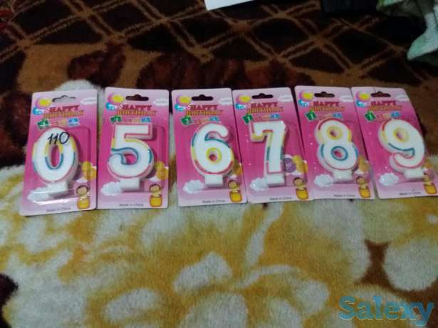 Свечи для торта, фотография 1