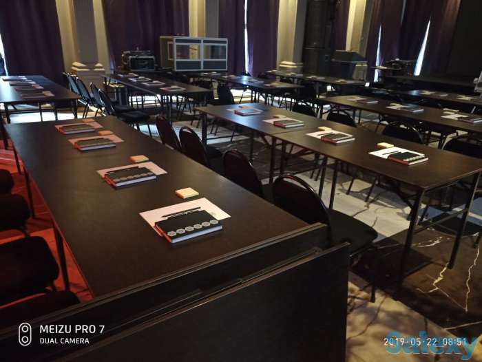 Столы, стулья, посуда, скатерти аренда/прокат, фотография 3