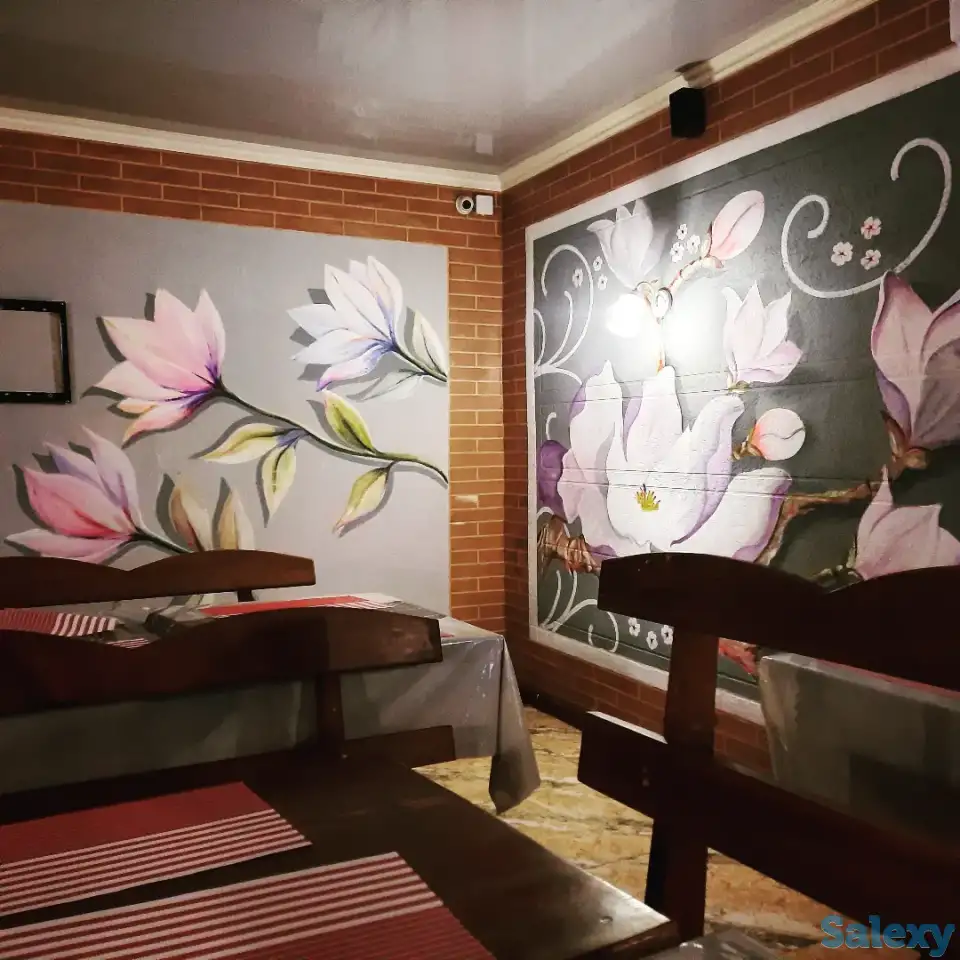 Художественная роспись стен, фотография 9