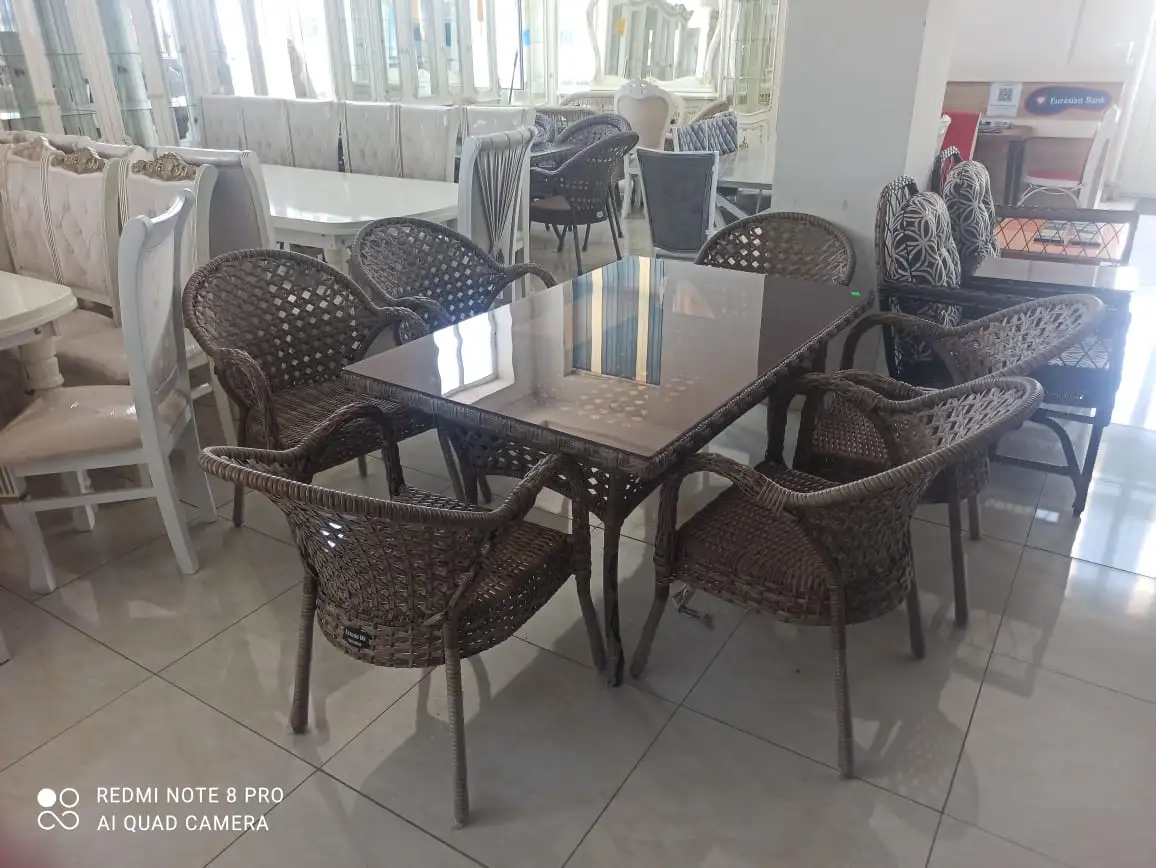 Элегантные столы и стулья из ротанга Милан  идеальное сочетание стиля и комфорта!, фотография 2