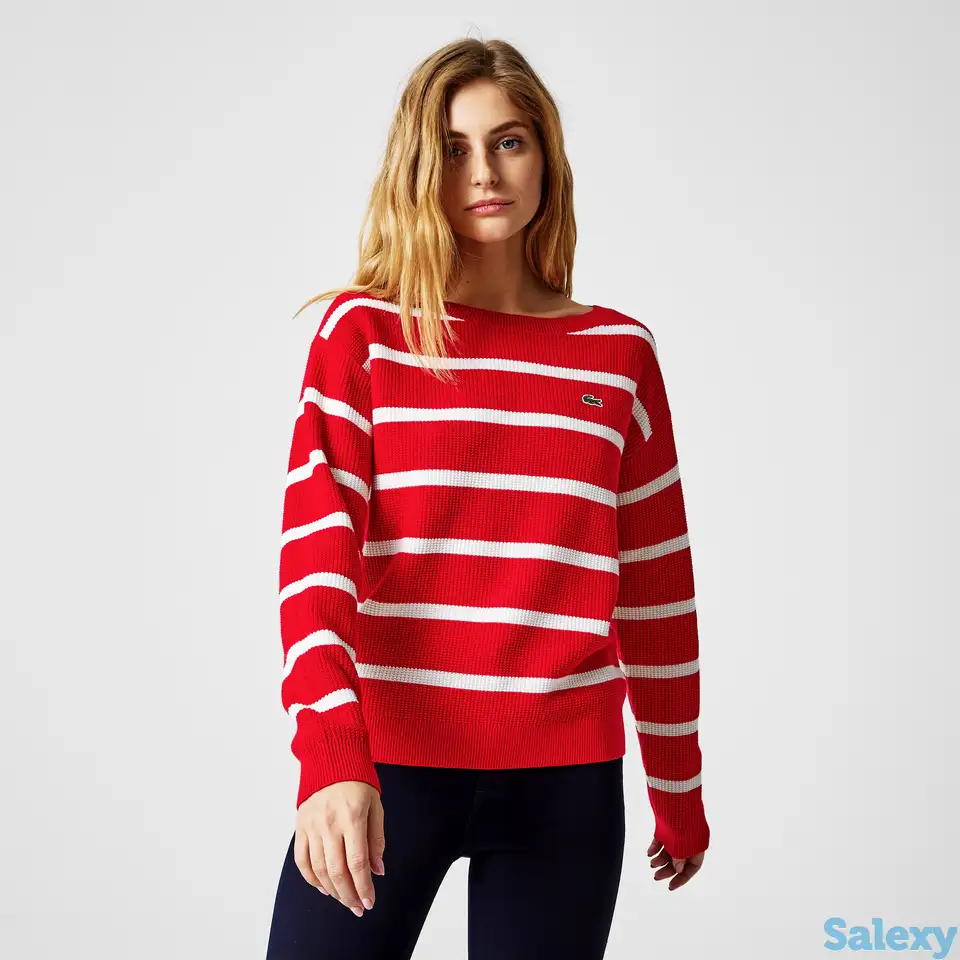 Женский свитер из шерсти lacoste, фотография 1