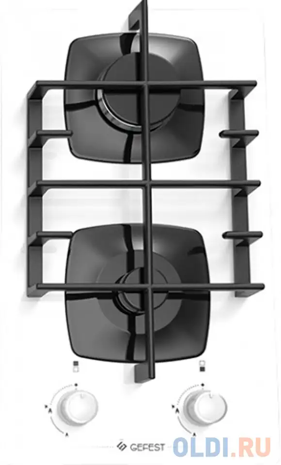Варочная панель газовая gefest пвг 2003 k12 белый, фотография 1