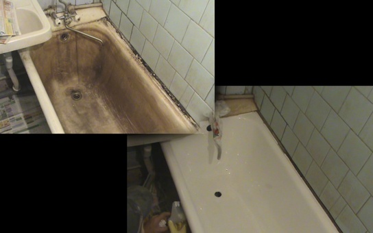 Ресставрация чугунных и металлических ванн, фотография 2