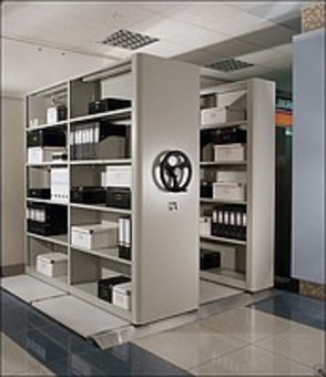 Передвижные (мобильные) архивные стеллажи., фотография 1