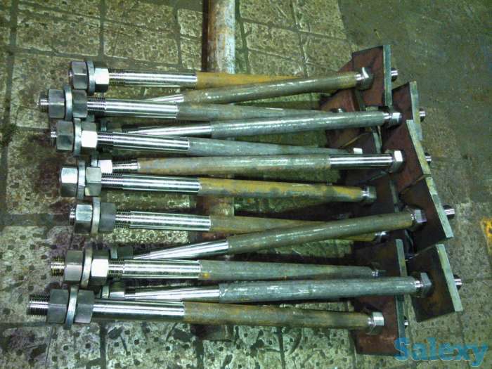 Болт фундаментный с анкерной плитой, фотография 1