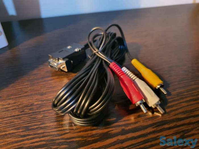 Кабель шнур VGA 3 RCA 3 тюльпана 1.5 метра, фотография 1