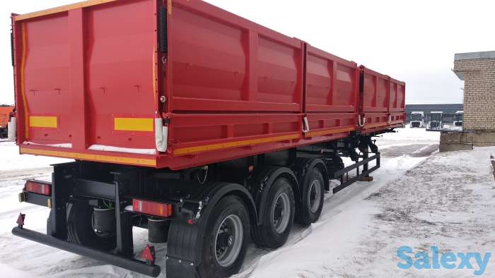 полуприцеп универсальный самосвал двухкузовной, фотография 4