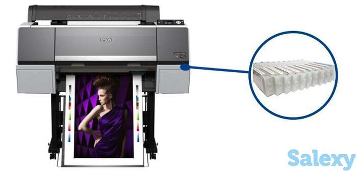 Плоттер epson surecolor sc-p7000 с пзк и чернилами, фотография 1