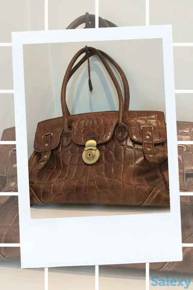 Сумка кожаная, фотография 1