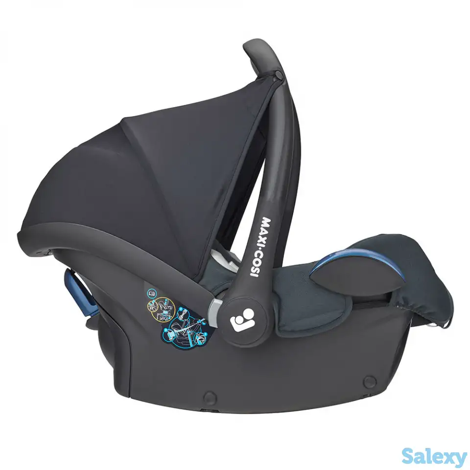 Maxi-Cosi Автомобильное кресло для детей 0-13 кг CabrioFix ESSENTIAL GRAPHITE серый 2шт/кор, фотография 5
