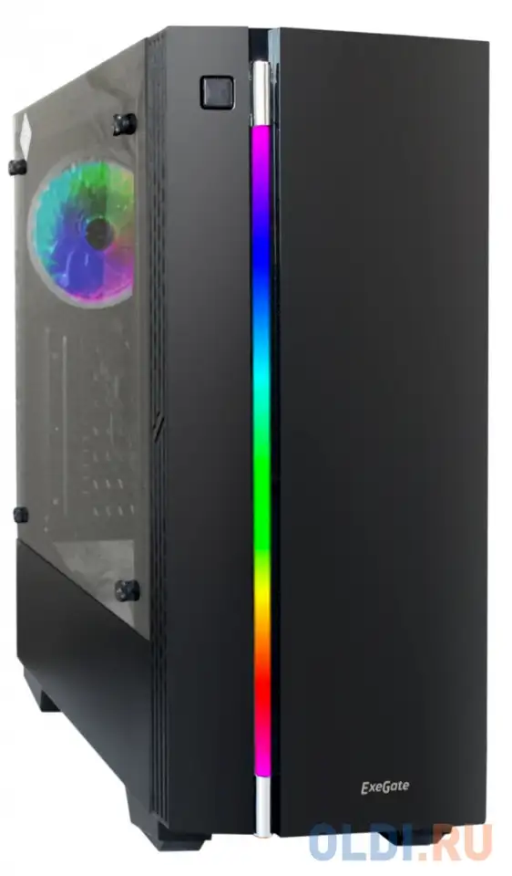 Корпус atx exegate evo-9201 700 вт чёрный ex283743rus, фотография 1