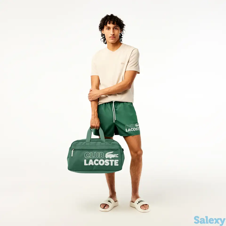 Мужские плавки lacoste quick dry со встроенной подкладкой, фотография 1