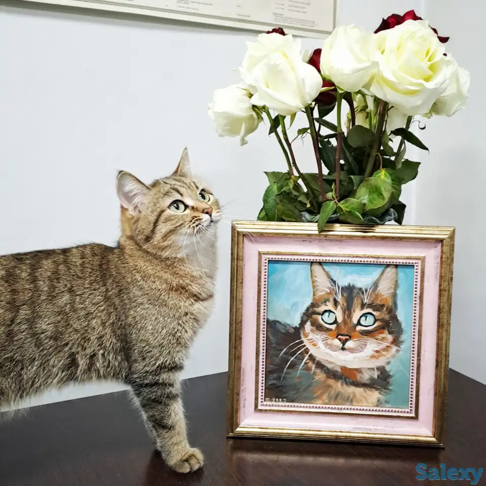 Напишу живописный портрет вашего питомца или вас вместе!, фотография 3
