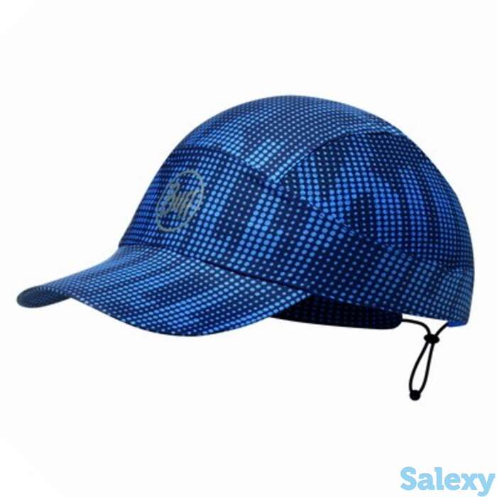 Кепка buff pack run cap r-deep logo darg navy, фотография 1