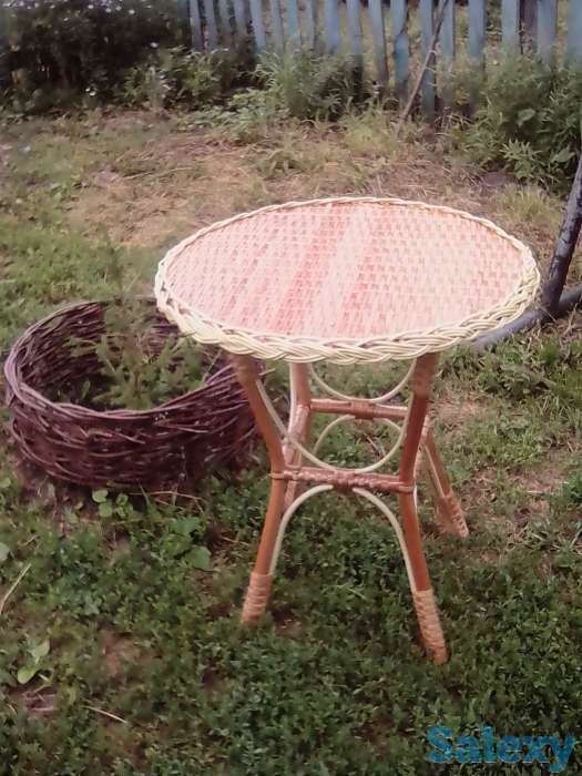 Плетеная мебель из лозы, фотография 9