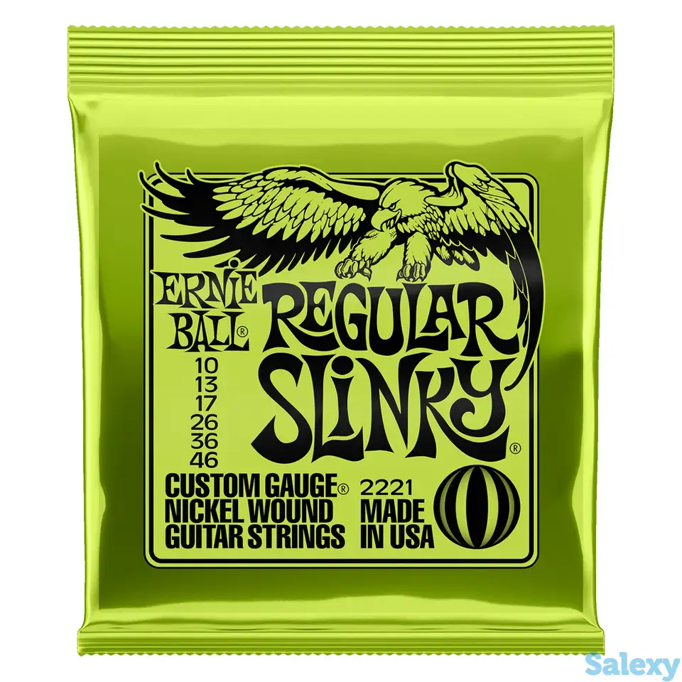 Струны для электрогитары ernie ball regular slinky p02221, фотография 1