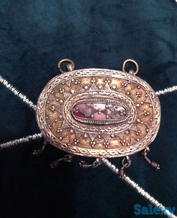 Казахские антикварные украшения 19-го века, фотография 6