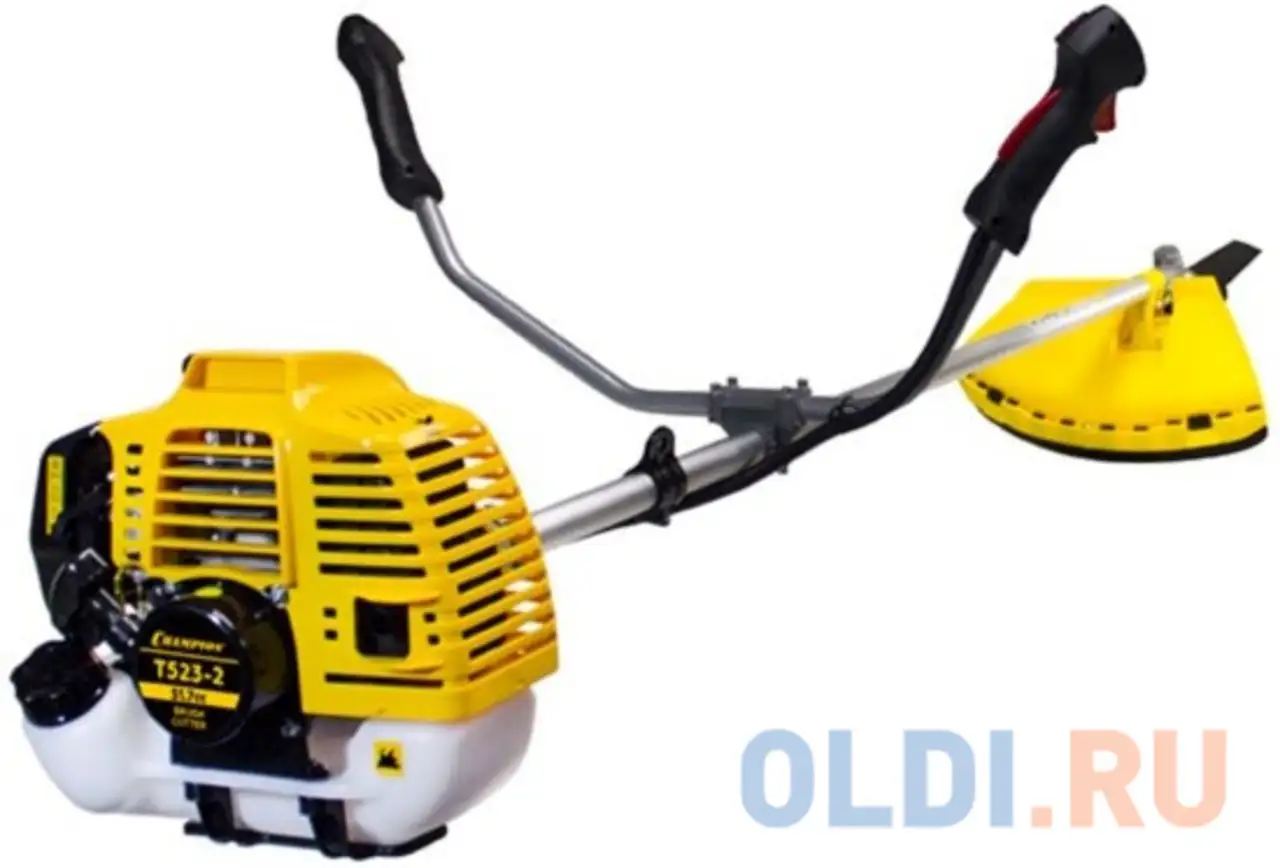 Champion триммер  т523-2 (разъемн.прям. 1,4квт 51,7см3 8,3кг ht21+3*255 u-ручка легк.старт), фотография 1