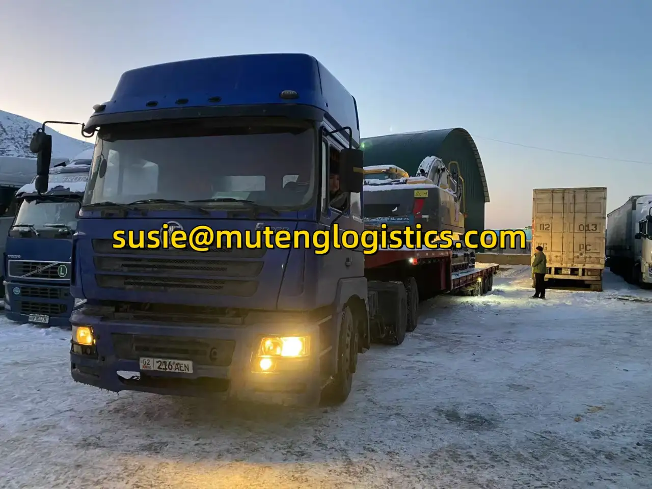 Международная логистическая линия из Китая в Казахстан и Россию, пять стран Центральной Азии, фотография 1