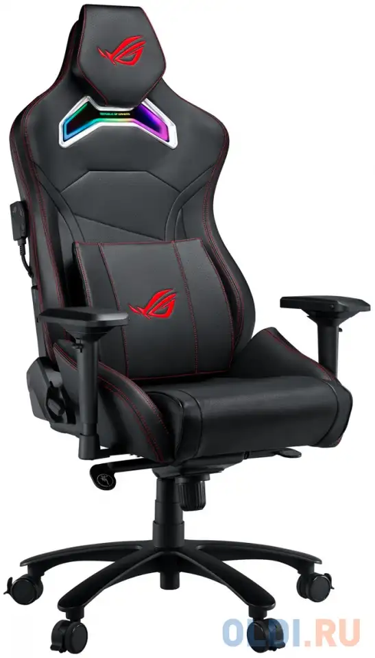 Кресло для геймеров asus rog chariot чёрное чёрный, фотография 1