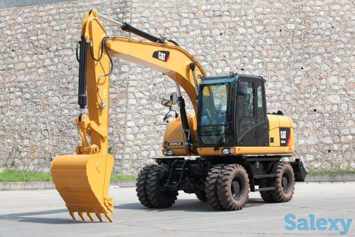 Услуги, аренда, заказ колесного экскаватора, фотография 5