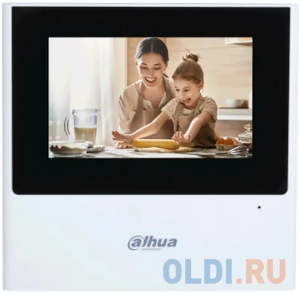 Dahua dhi-vth2611l-wp, dahua wi-fi indoor monitor, фотография 1