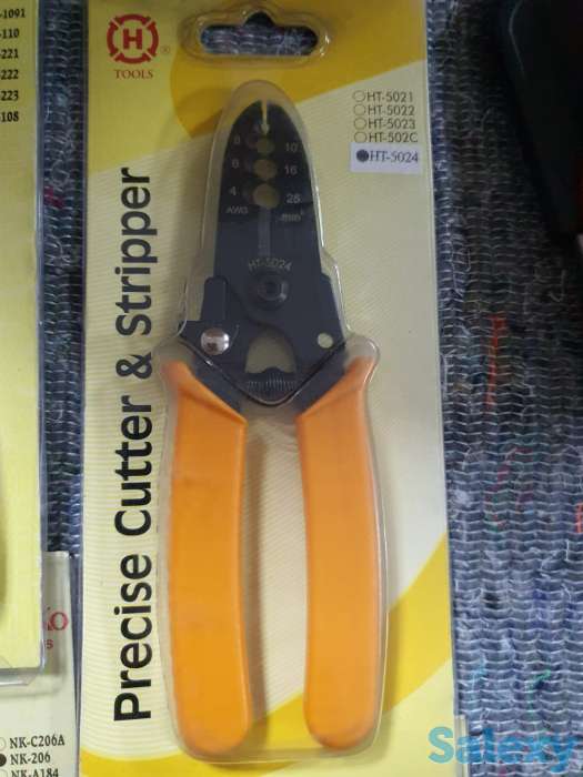 Кусачки и стриппер для зачистки кабеля проводов Тайвань, фотография 4
