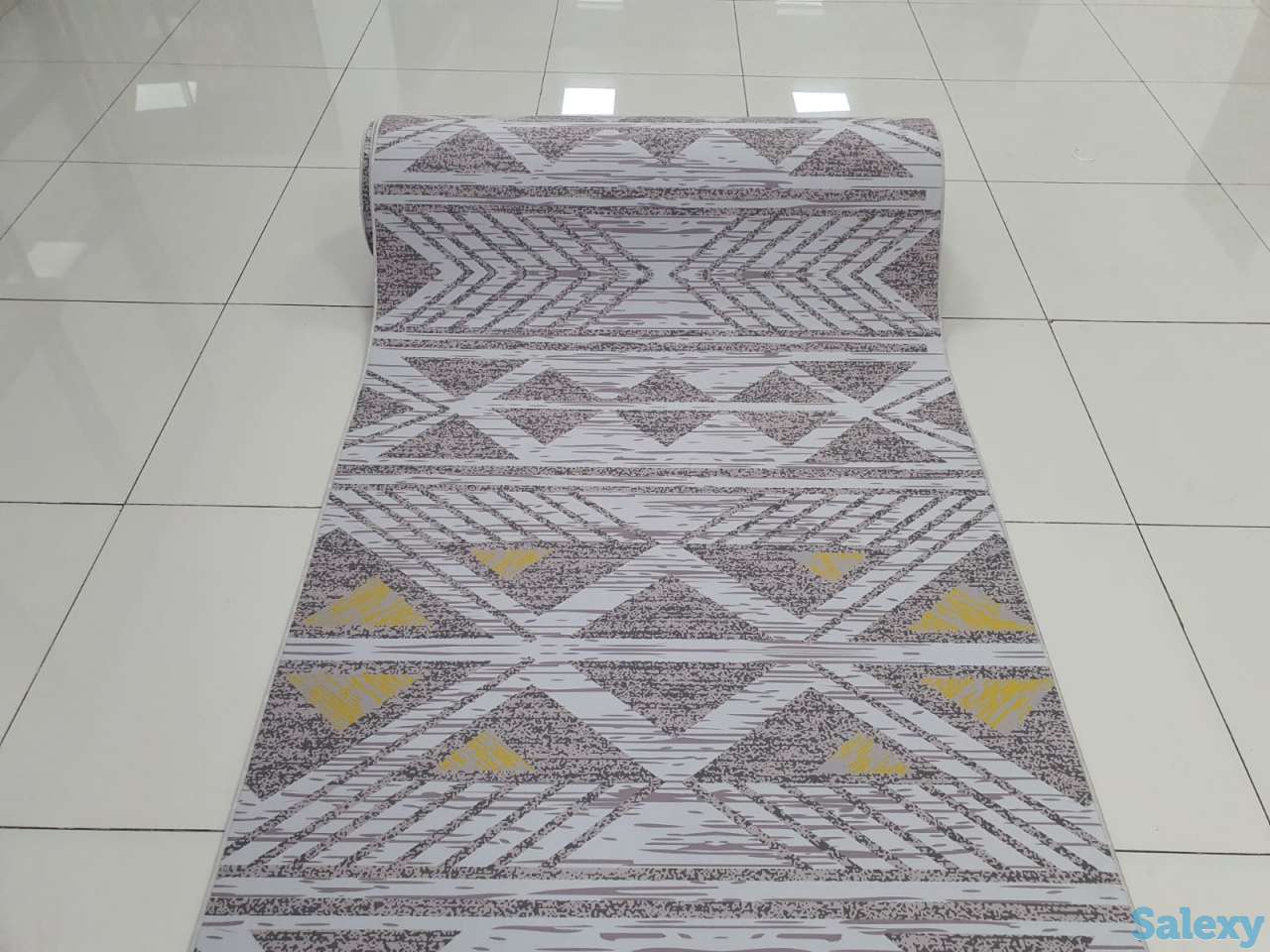 Коврик метражом, трендовая ковровая дорожка Ковер 120 см, фотография 2