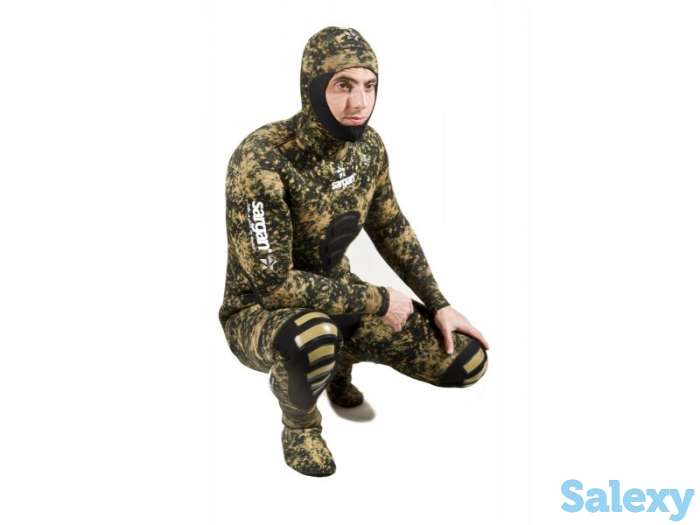 Гидрокостюм для подводной охоты sargan урал strl/болотный 5 мм, фотография 6