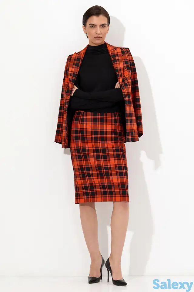 Юбка в клетку vassa&co, фотография 1