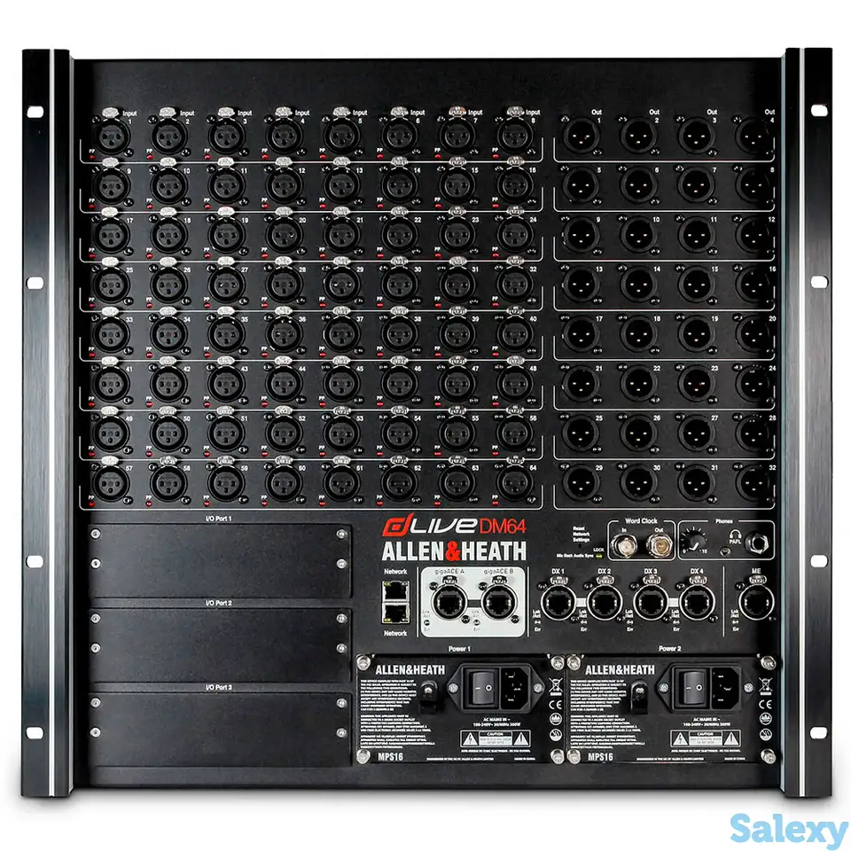 Стейдж-бокс allen & heath dlive dm64 mixrack, фотография 1