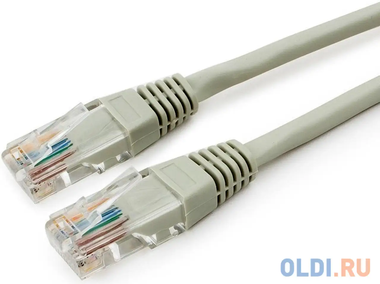 Патч-корд utp cablexpert pp12-20m   кат.5e, 20м, литой, многожильный (серый), фотография 1