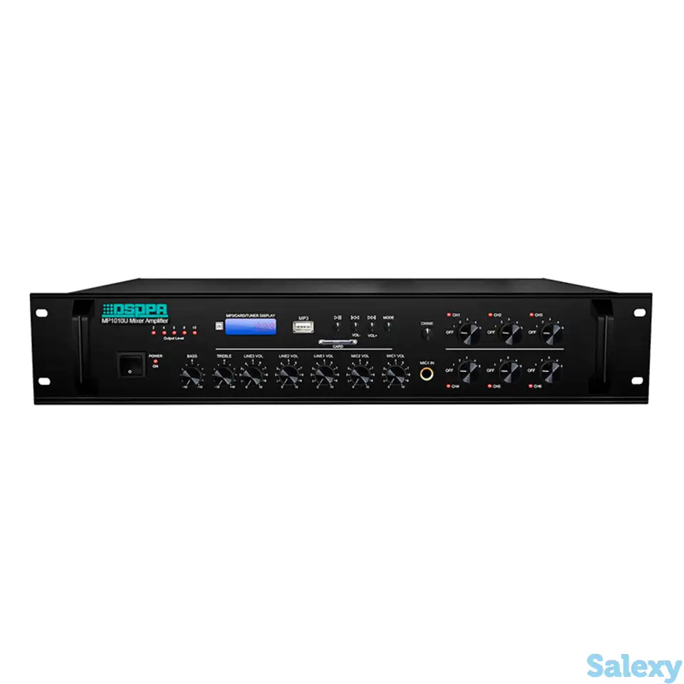 Микшер-усилитель dsppa mp1010u, фотография 1