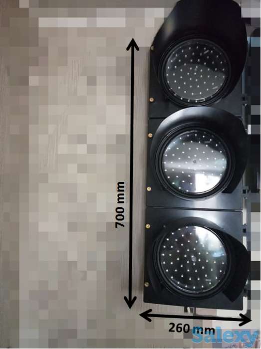 Транспортный светодиодный светофор ø 200 мм, фотография 6