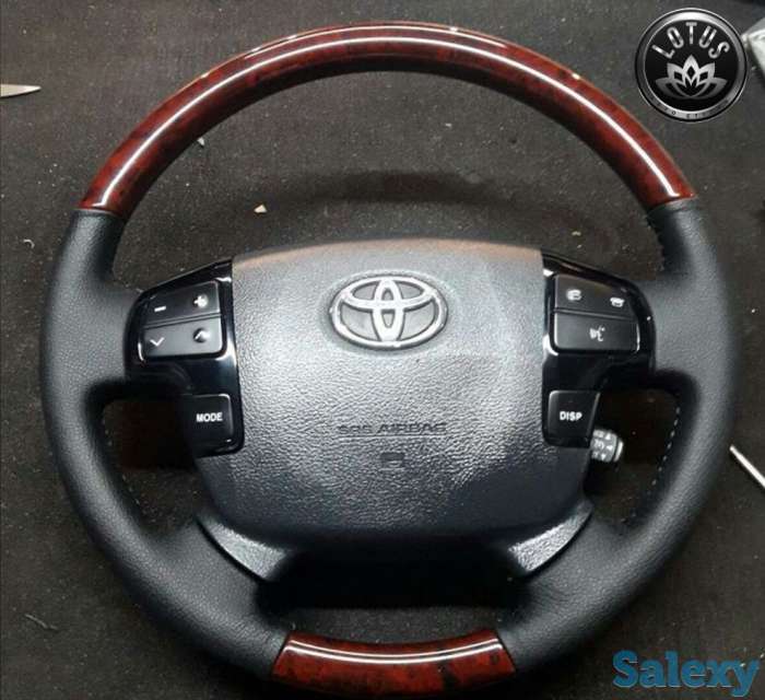 Перетяжка и реставрация рулей  Lotus, фотография 10