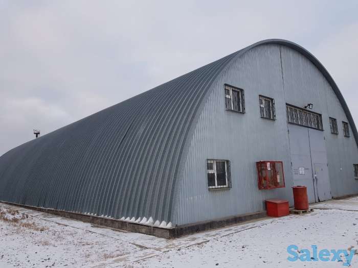 Сдам в аренду отапливаемые ангары, открытые, закрытые площадки, жд тупик, фотография 3