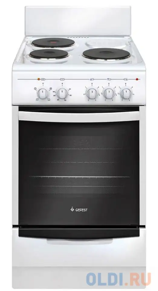 Электрическая плита gefest 5140-00 0031 белый, фотография 1
