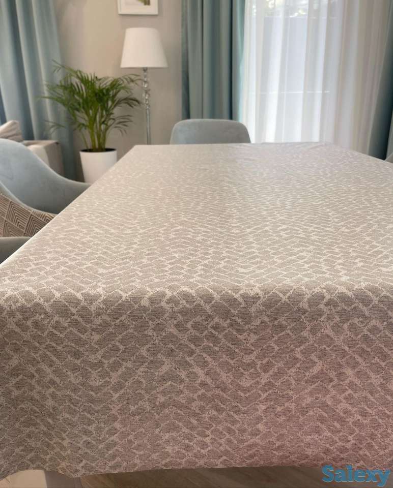 Шикарная испанская скатерть с тефлоновым покрытием Ширина 140 см, фотография 2