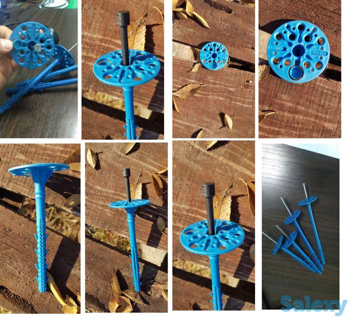 Дюбель тарельчатый с термоголовкой, фотография 1