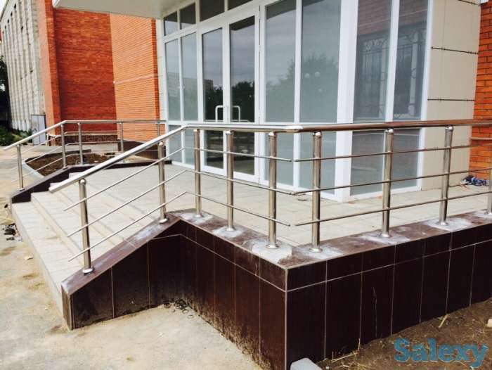 Перила Кокшетау из нержавеющей стали хром!, фотография 1