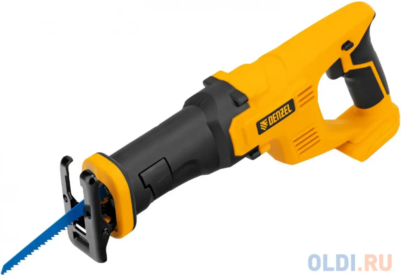 Пила сабельная аккумуляторная crc-115-0,  18в li-ion// denzel, фотография 1