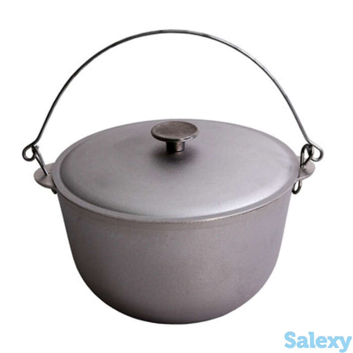 Казан биол походный с крышкой  15л, фотография 1